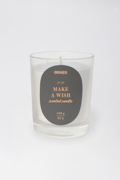 Свеча «MAKE A WISH»: Фото