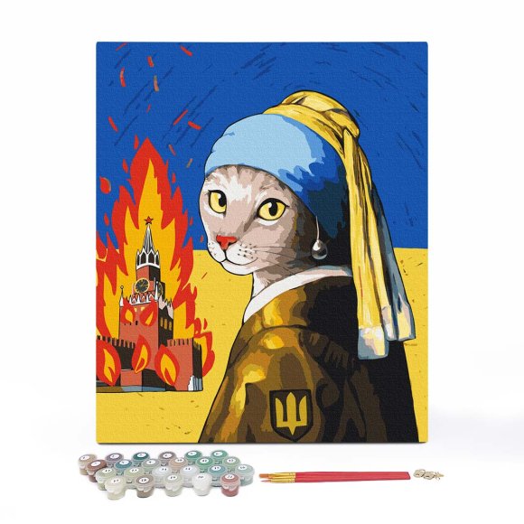 Картина по номерам ORNER x InnaRuda «Украинская мечта»: Фото