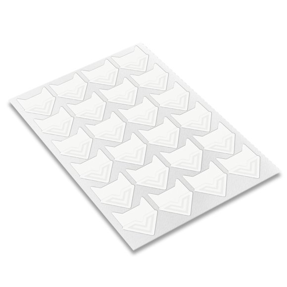 Набор белых уголков из крафтовой бумаги на 12 фото: Фото