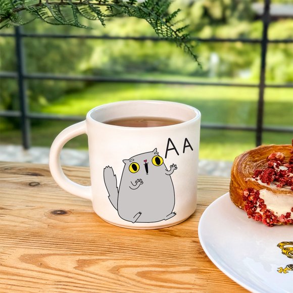 Чашка «Кот ААА»: Фото
