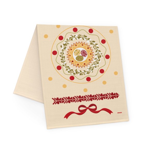 Рушник «Пасхальна тарілка» 40х70: Фото