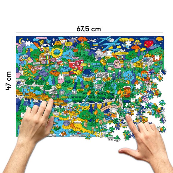 Благодійний пазл ORNER х Повернись живим «Як українці ЗСУ допомагали‎» на 1000 елементів: Фото