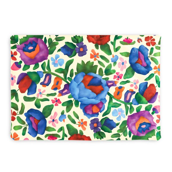 Чехол для ноутбука «Цветочный» красочный светлый: Фото