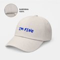 Cap "I’m fine" beige: Photo 4