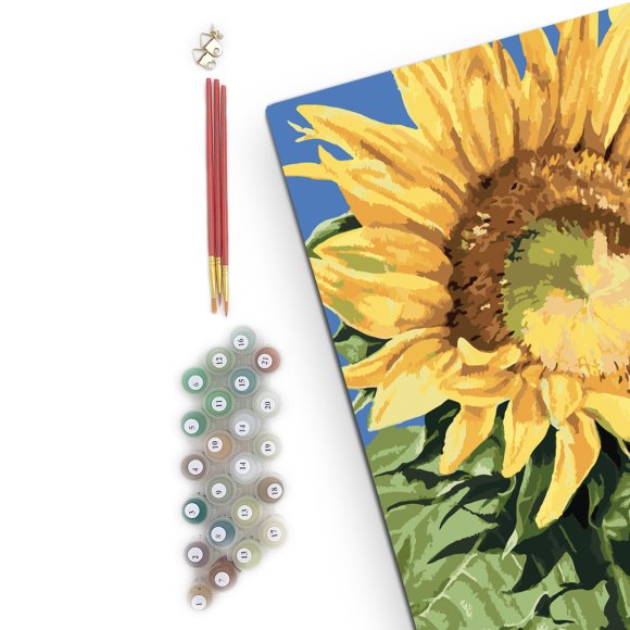 Картина по номерам ORNER x Osmolovska «Подсолнух»: Фото