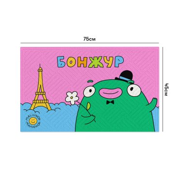 Door carpet ORNER x Maliunok Bonjour: photo 2 - ORNER