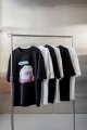 Oversized T-shirt ORNER x Maliunok "Beautiful" black: Photo 27