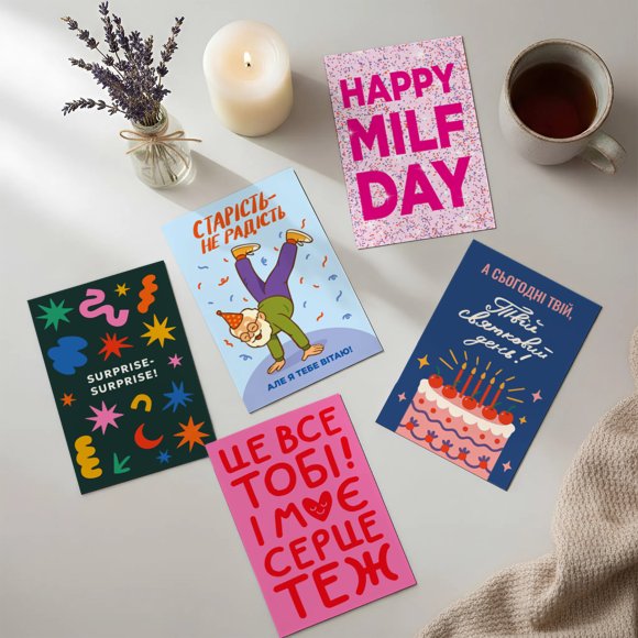 Set of postcards "This is all for you!" 10 pcs: Photo