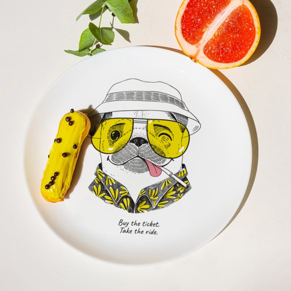 Тарелка «Хантер Томпсон»: Фото