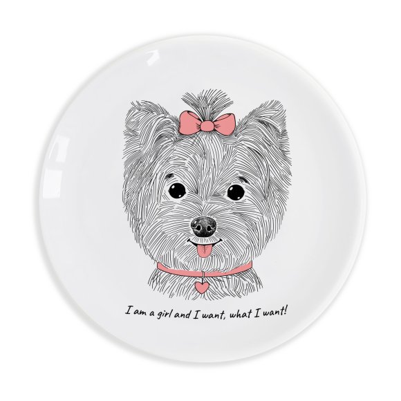 Тарелка «Lady York»: Фото