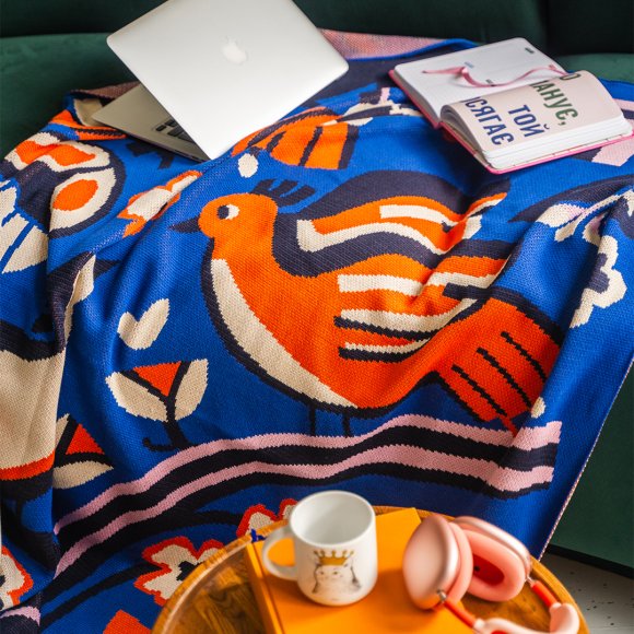 Плед «Птахи»: Фото