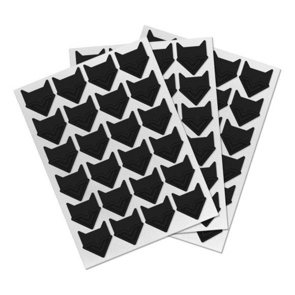 Набір чорних куточків з крафтового паперу на 12 фото: Фото