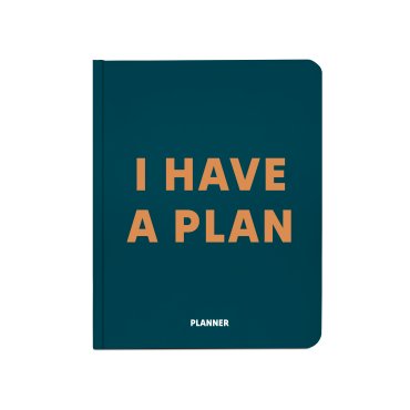 Планер «I HAVE A PLAN» зеленый: Фото - ORNER
