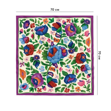 Платок «Цветы»: Фото - ORNER