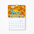 Wall calendar planner for 2024 by ORNER x MALIUNOK "The year is on fire and so am I": Photo 6