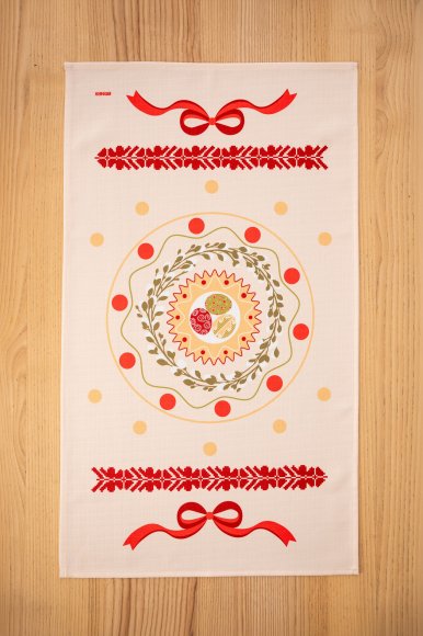 Рушник «Пасхальна тарілка» 40х70: Фото