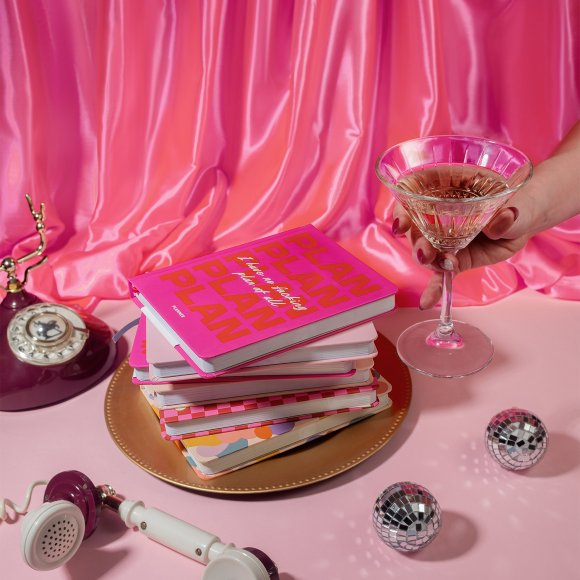 Планер «I HAVE NO PLAN AT ALL» розовый: Фото