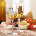 Бокал «Котик с вином» 450 мл: Фото - ORNER