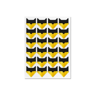 Набор золотых уголков из крафтовой бумаги на 12 фото: фото 2 - ORNER