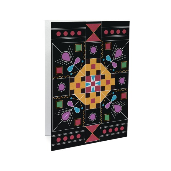 Postcard Pysanka (ritual Easter egg) Ivano-Frankivsk oblast, Nadvirna raion, the village of Chornyi: Photo