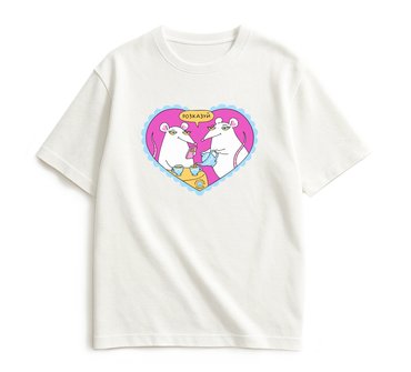 Oversized T-shirt ORNER x Maliunok Tell me milky: photo - ORNER