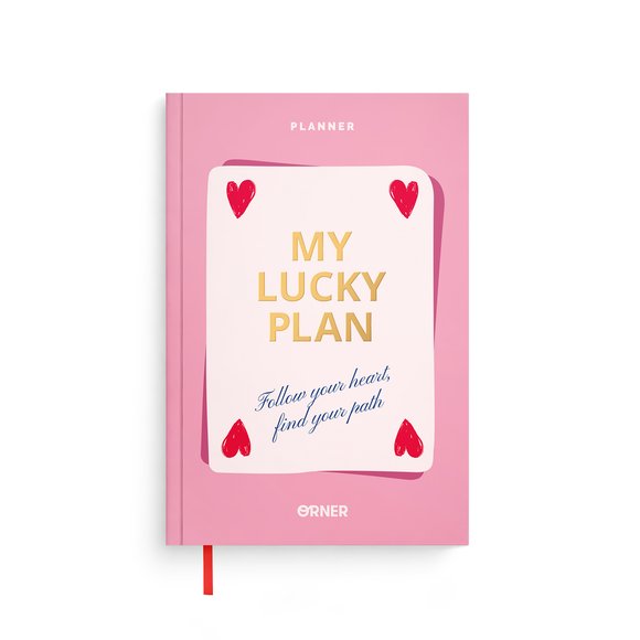 Мини-планер «MY LUCKY PLAN mini» розовый: Фото