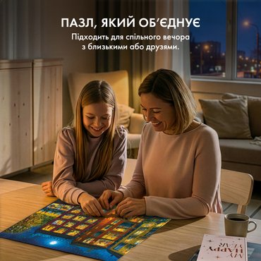 Пазл «Історії у вікнах» 1000 елементів: Фото - ORNER