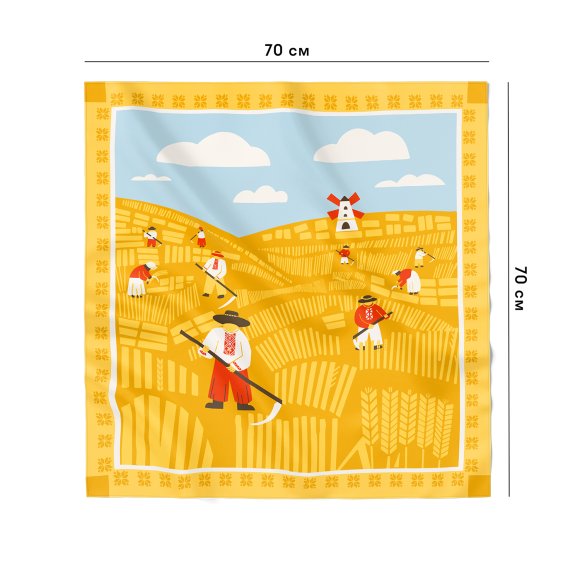 Платок «Косари»: Фото