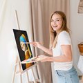 Картина по номерам ORNER x InnaRuda «Кошка с жемчужной серьгой»: Фото 4