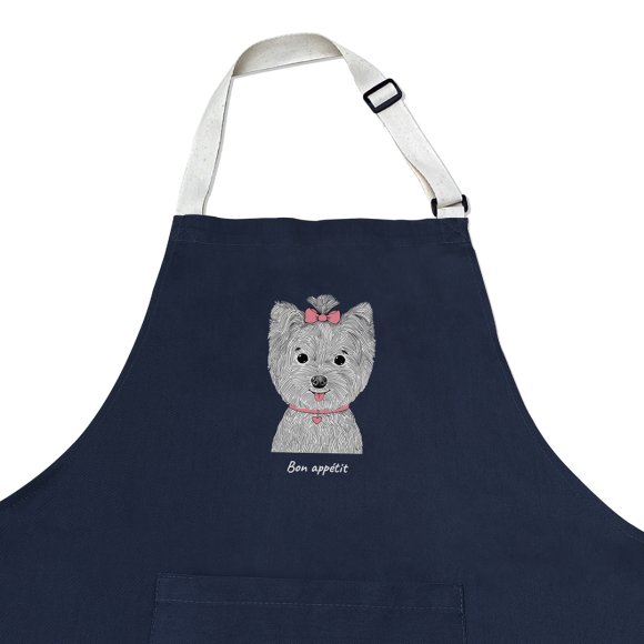 Фартук «Леди Йорк» синий: Фото