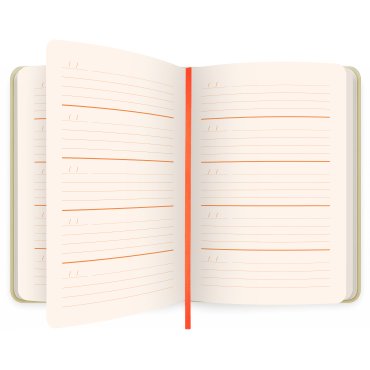 Дневник на 3 года «One line a day» светлый: Фото - ORNER