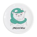 Plate "Cat in a Snake's Hat": Photo