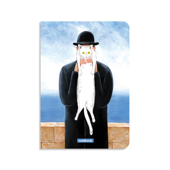 Блокнот в клетку ORNER x InnaRuda «Кот Человеческий»: Фото