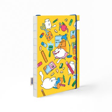 Sketchbook Burning at work ORNER x Maliunok: photo - ORNER