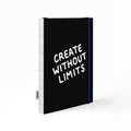 Скетчбук «Create without limits» черный: Фото
