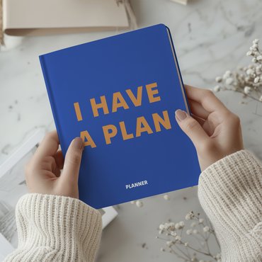 Планер «I HAVE A PLAN» синій: Фото - ORNER