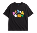 Oversized T-shirt ORNER x Maliunok “Ukrainian ABC” black