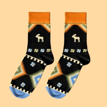 Socks North black: photo 2 - ORNER