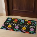 Door carpet "Welcome. Flowers": Photo 7