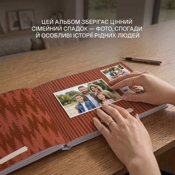 Photo album "My Family Tree" light blue: Photo