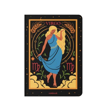 Блокнот в крапку «Знак зодіаку — Діва»: фото - ORNER