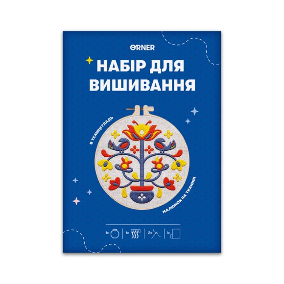 Набор для вышивания Ø160 мм «Дерево жизни»: Фото