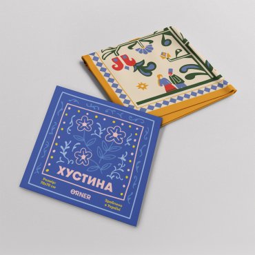 Платок «Древо жизни» бежевый: Фото - ORNER