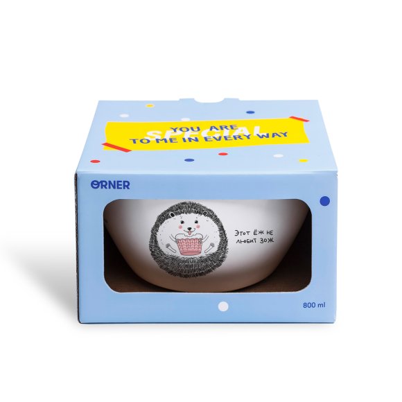 Тарелка глубокая «Ёжик» (RU): Фото