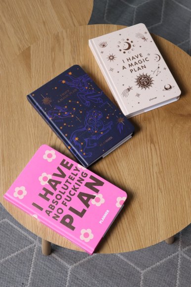 Mini Planner “I HAVE ABSOLUTELY NO PLAN mini” pink: Photo