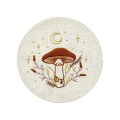 Набор для вышивания Ø160 мм «Магический лес» бежевый: Фото