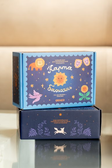 Набір для створення карти бажань «Перетворюй мрії в реальність»: Фото