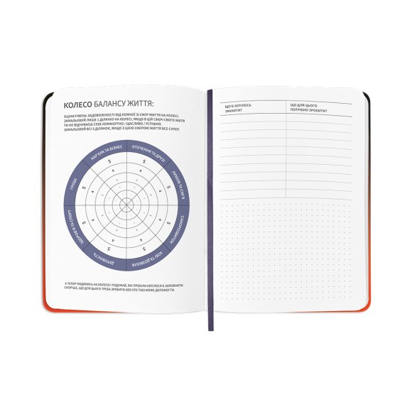 Планер-дневник «Мой серьезный год» оранжевый: Фото