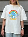 Oversized T-shirt ORNER x Maliunok "Vacation" milky: Photo 4