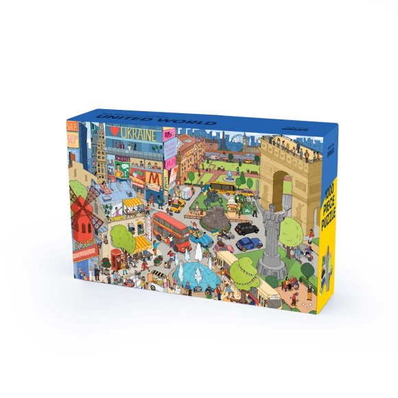 Пазл ORNER «United world» 1000 элементов: Фото